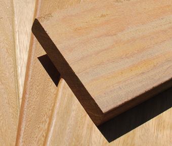 Red Balau hardwood